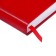 Dated diary 2025, A6+, 176 sheets "Lyon", solid cover, pancake embossing, with liesa, block 80 g/m2, red