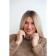 Women's turtleneck, size 66, brown color