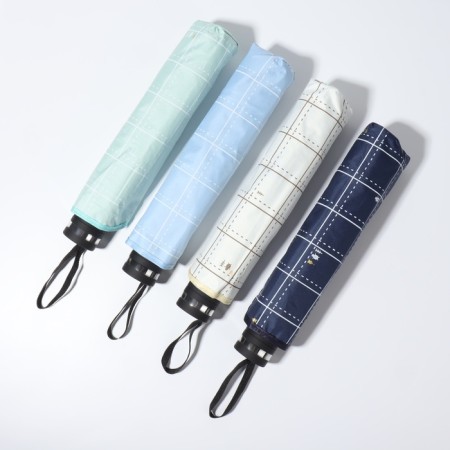 Mechanical “Points” umbrella, eponge, 4 additions, 10 spokes, r = 53 cm, color mix-3