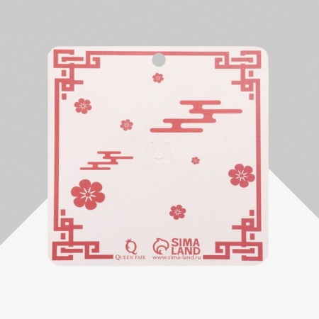 Brooch "Dragon" Chinese, red color in black silver-3