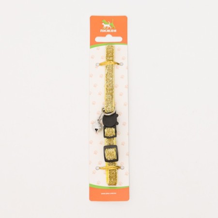Koshachi collar, 19-32 x 1 cm, golden-7