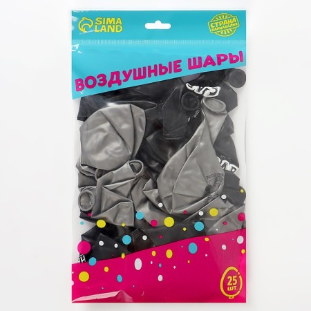 Shar Latex 12 "" Unrestrained Fun ", a set of 25 pcs.-1
