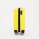 The suitcase is small 20 ", 38*56*22 cm, lightning departure, code lock, yellow