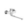Zipponi Spline bathtub mixer, 1-bonded with a divertor, pour 350 mm, with hand watering can