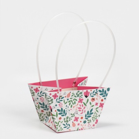 Moisture -resistant package for flowers for you, 20 x 12 x 20 cm-3