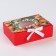 New Year's folding box "Orange" 16.5 x 12.5 x 5 cm, New Year
