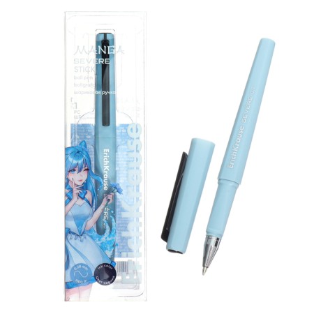 Ballic handle, Erichkrause, Severe Stick Manga Node 0.7 mm, Super Glide Technology, Blue