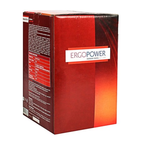 Salt lamp Ergopower ER 501, 220 V, 15 W, 2-3 kg-4