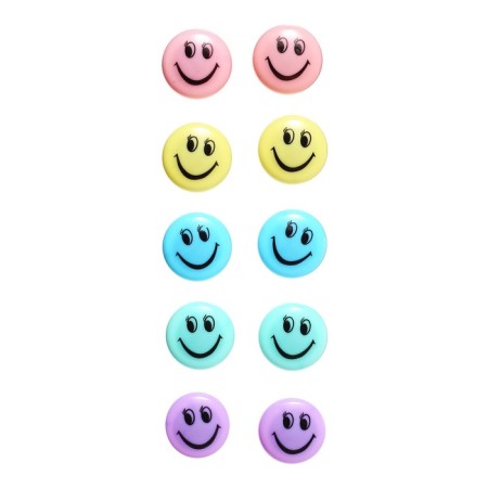 Set of magnets for boards D-3CM, 10 pieces, on a blister, pastel-3