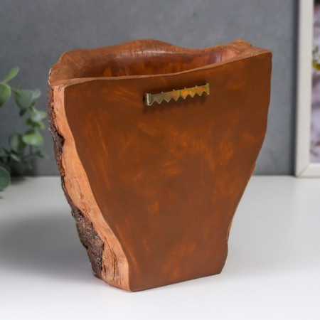 Souvenir Polystone Light "Little Filin in the hollow" from the solar battery 17x12.5x18 cm-3