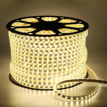 Ecola LED strip 14 × 7 mm, 100 m, IP68, SMD5050, 60 LED/m, 14.4 W/m, 220 V, 4200K