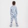 Pajama nursery from a flannel (shirt, trousers) KAFTAN "Dino", size 122-128, blue