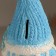 New Year's piggy bank "New Year's dwarf" 19 x11 x 10.5 cm.