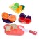 A set of products "Vegetables and fruits" with accessories in a basket, mix
