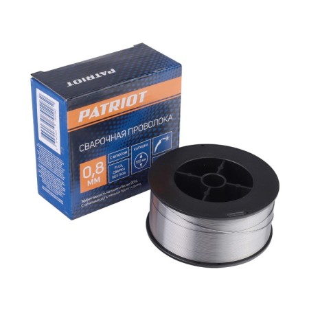 Wire with flux Patriot, D = 0.8 mm, 1 kg-2