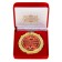 The medal in the velvet box “Decisive, talented, successful”, D = 7 cm.