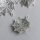 Decor Metal for Creativity "Spider and Web" silver 4503 2.9x2.6 cm