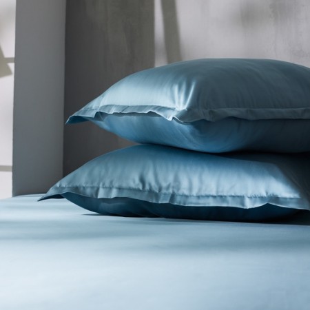 Pillowcase SL Home Tencel 50*70+3 cm, col. Gray-blue-3