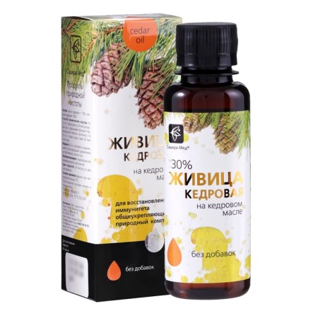Natural cedar native in cedar oil, with a cold 100 ml-5