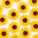 Adhesive -based felt decor, set 20 pcs., Size 1 pc. - 6 × 6 cm., Yellow color