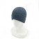 Male Winter hat, color dark mix, size 56-58