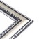Photo frame Plastic "Mira" 20x30 cm silver (plastic screen)