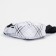 Women's sling bag made of artificial leather, white color