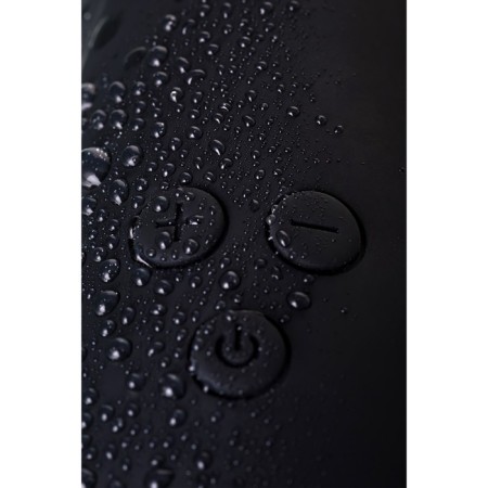 Vibrator with a clitoral stimulator Waname D-SPLASH Thunder, black color, 24.2 cm-8