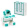 Set of robots "alphabet", transformed, 7 pieces, gather in 1 robot