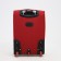 Small suitcase 20 "on lightning, code castle, with extension, red color