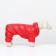 Kombinson "Shine", size S (DS 24 cm, OG 34, Osh 23 cm, up to 5 kg), red