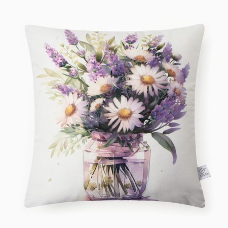 Pillow Ethel "May Bouquet", 40*40 cm, 100% p/e, velor