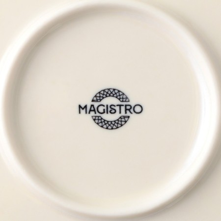 Porcelain dining plate Magistro Ocean, D = 23 cm, blue color-5