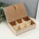 Casket tree with divisions "White Beads" 22.7x15.5x7.3 cm