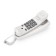 Texet TX 219 wired phone, re-set, foundation, indicator, light gray