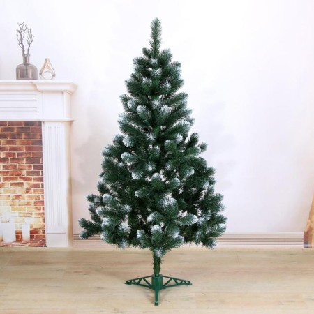 Artificial spruce Nikolskaya hoar 1.5 m (plastic stand)-1