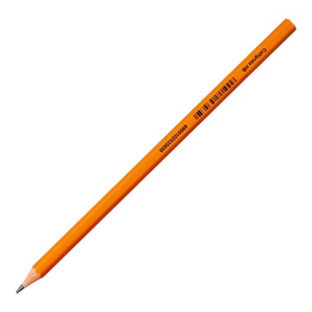 Chernographic pencil (simple) NB, calligrata, sharpened, plastic, hexagonal, yellow-3