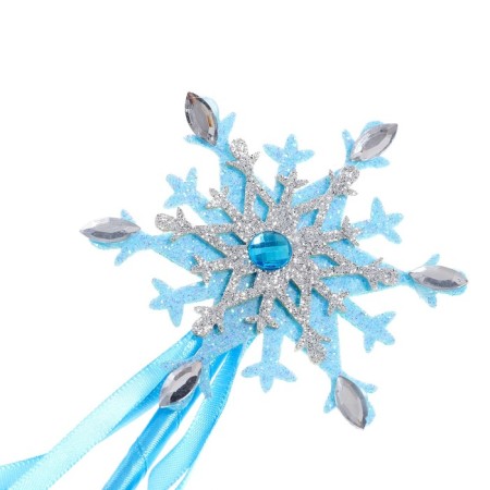 Carnival set "Snowflake", 2 objects: rin, rod-1