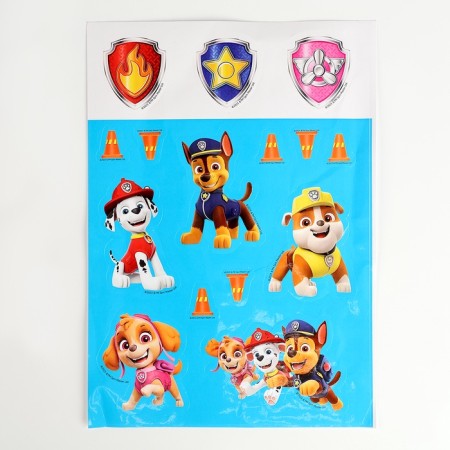 A tablet for drawing with sand "Puppy Patrol", 27 x 39 cm, sand 1 kg, stickers, set for creativity-7