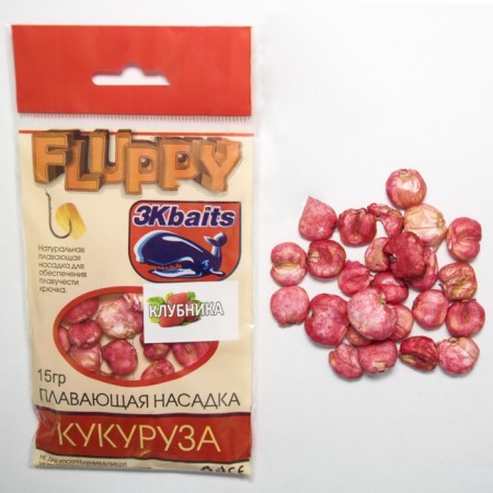 Air Corn Fluppy "Strawberry", 15 g