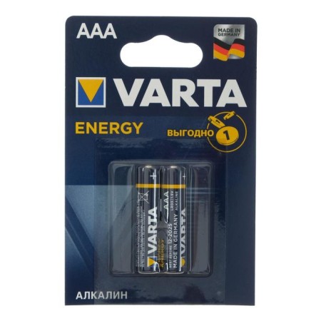 Helpline battery VARTA ENERGY, AAA, LR03-2BL, 1.5V, blister, 2 pcs.