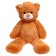 Soft toy "cat", red color, 45 cm