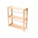Wooden rack for seedlings with phytoswinkers of the spectrum and timer 73x65x24 cm