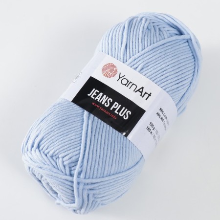 Yarn "Jeans Plus" 55% cotton, 45% acrylic 160m/100g (75 St.-1