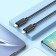 Hoco X88, Type -C cable - Lightning, 1 m, fast charging, PVC, black