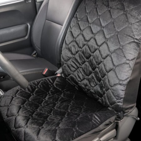 SkyWay seats with heated, velor, 12 V, 116x56 cm, 2.5-3 a, black, S02202005-1