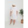 Women's dress, size 54, white color