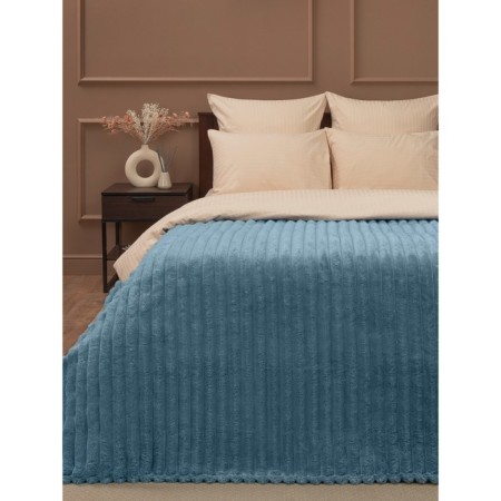 Texrepublic blanket, size 150x200 cm, blue color