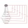 Suspension "Thor", size 300x40+60+80+100+80+60+40 cm 284W, LED, 4000K, with PDU