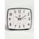 The clock is a boil room, on batteries, 14 x 12.8 x 4.5 cm, dial 13.5 x 11.6 cm
